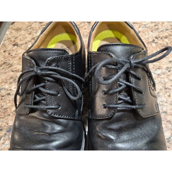 Florsheim ComforTech Ortholite Mens Size 8.5D Leather Cap Toe Oxford Shoes Black main image 6
